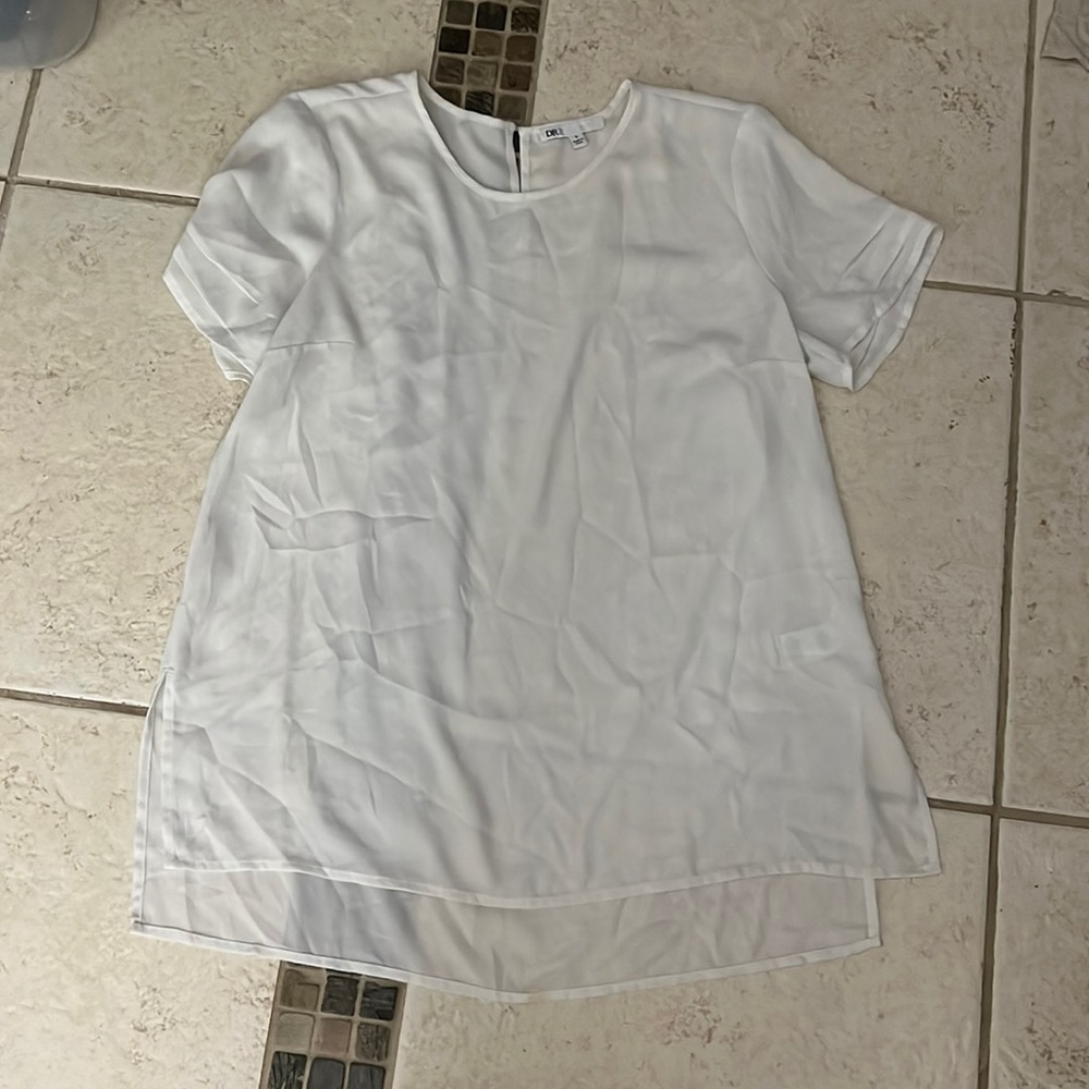 All white blouse